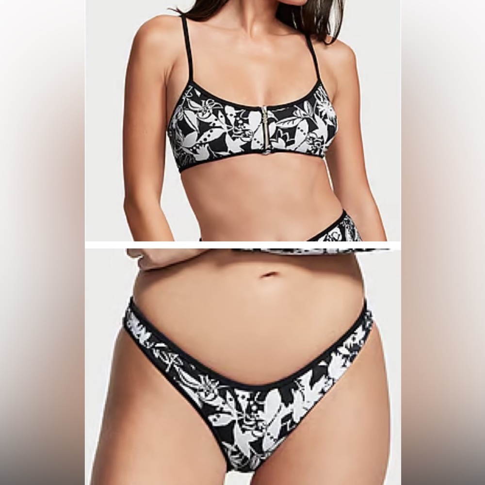 Victoria’s Secret black and white bikini set